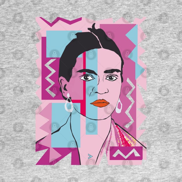 Frida Khalo 1-B by Exile Kings 